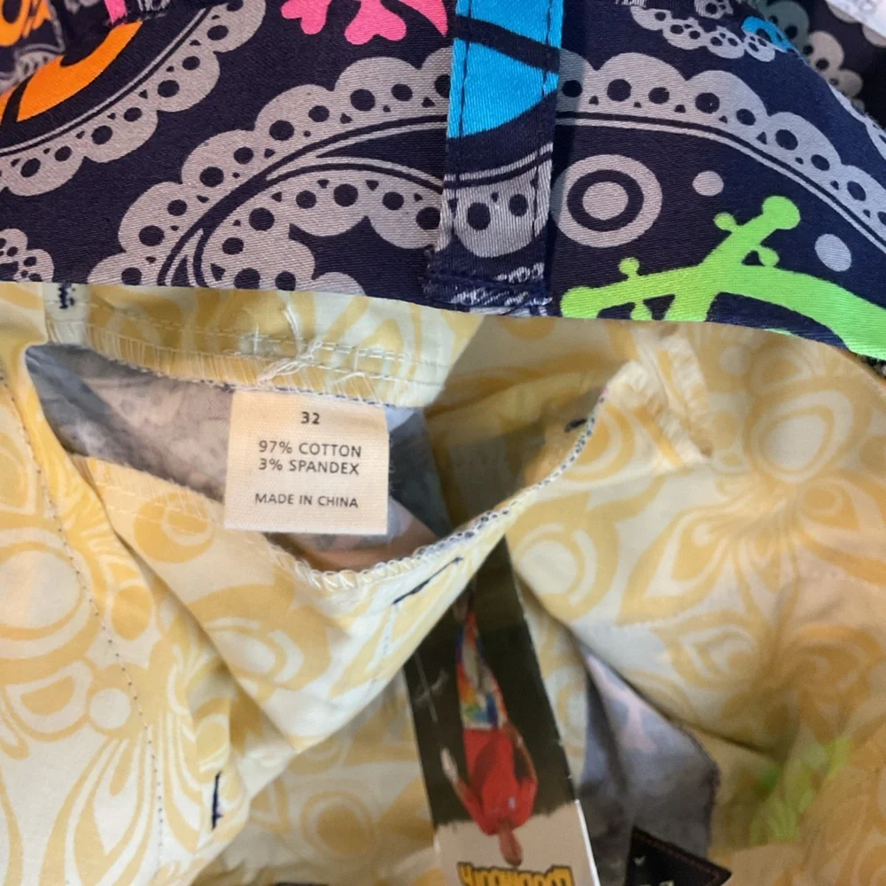 Men’s Loudmouth Jolly Roger Golf Shorts 32W
